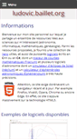 Mobile Screenshot of ludovic.baillet.org