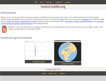 Tablet Screenshot of ludovic.baillet.org